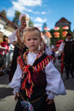 Izjemen obisk zaznamoval 50. Dneve narodnih noš in oblačilne dediščine v Kamniku (Blaž T. Muc)  (107)